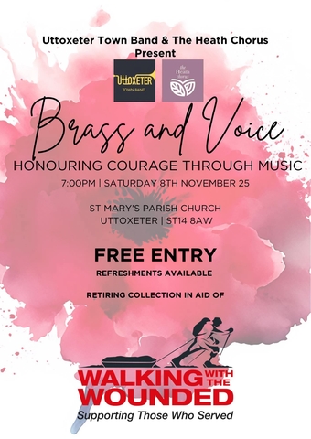 Brass & Voice - honouring courage through music